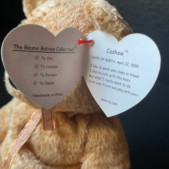 Cashew 🧸 • TY Beanie baby original collection from the 90’s and 2000’s - Picture 2 of 5